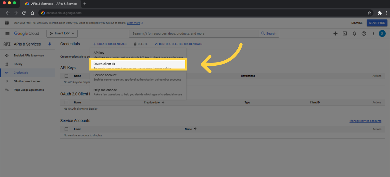 الخطوة 33 - Google OAuth