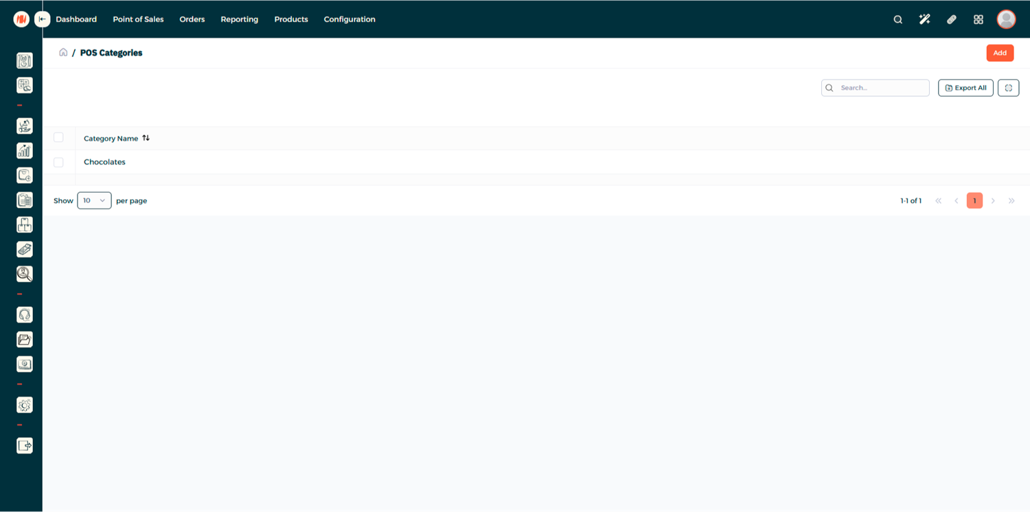 Step 2 - Create New Category