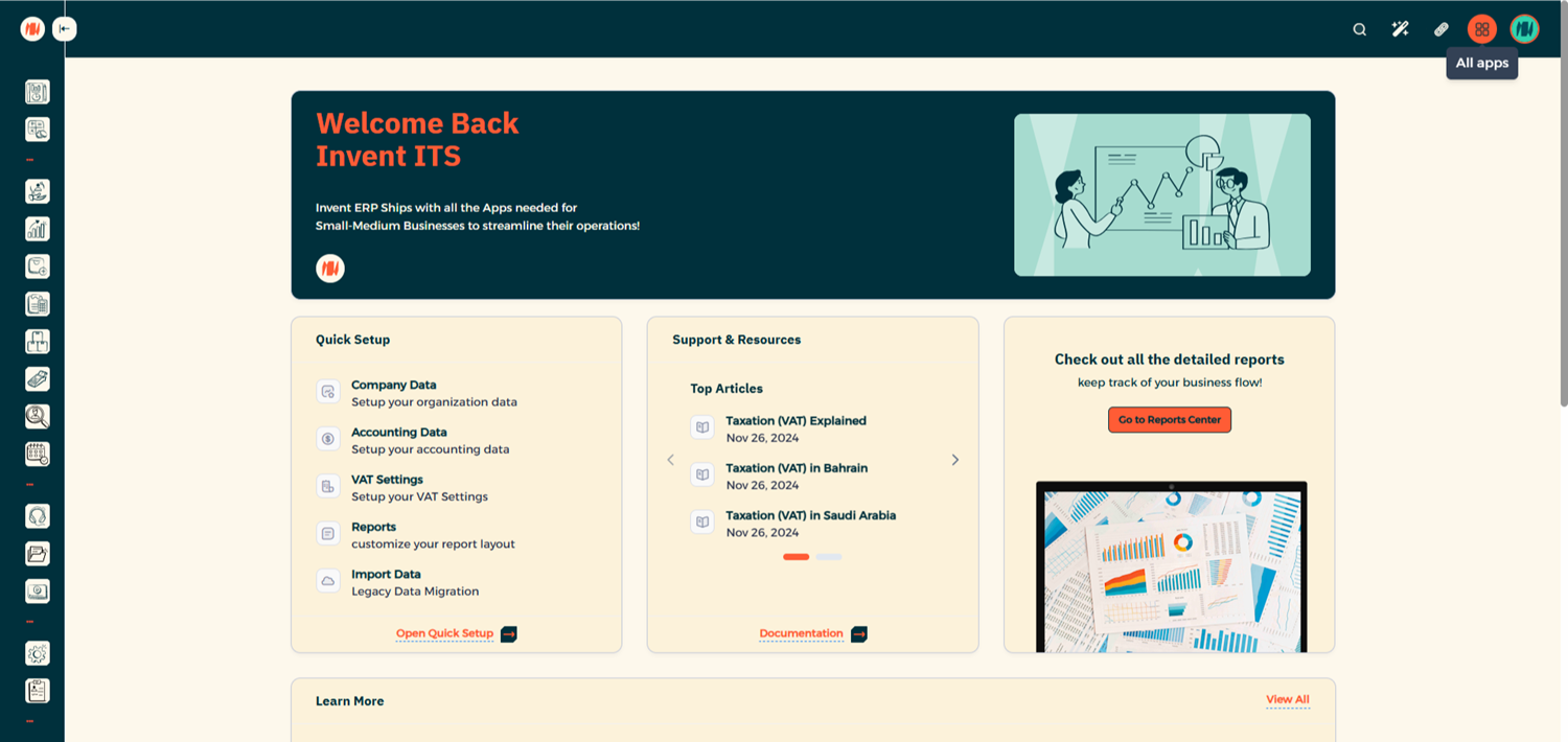 Step 1 - Open CRM Module